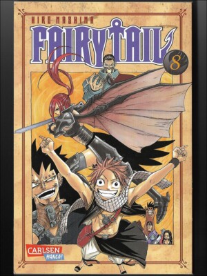 ''Fairy Tail'' Band 8 (Hiro Mashima), Manga-Buch [GUT]