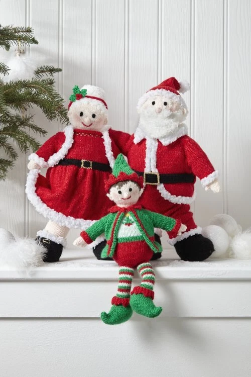 King Cole Knitting Book Christmas Knits - Book 11 - Festive - Xmas - Santa - Elf - Image 4 of 4