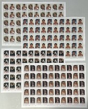 ST VINCENT 1985 Full Set On Full Sheets &ldquo;Michael Jackson&rdquo; SC 894-7 (CV $167.00)