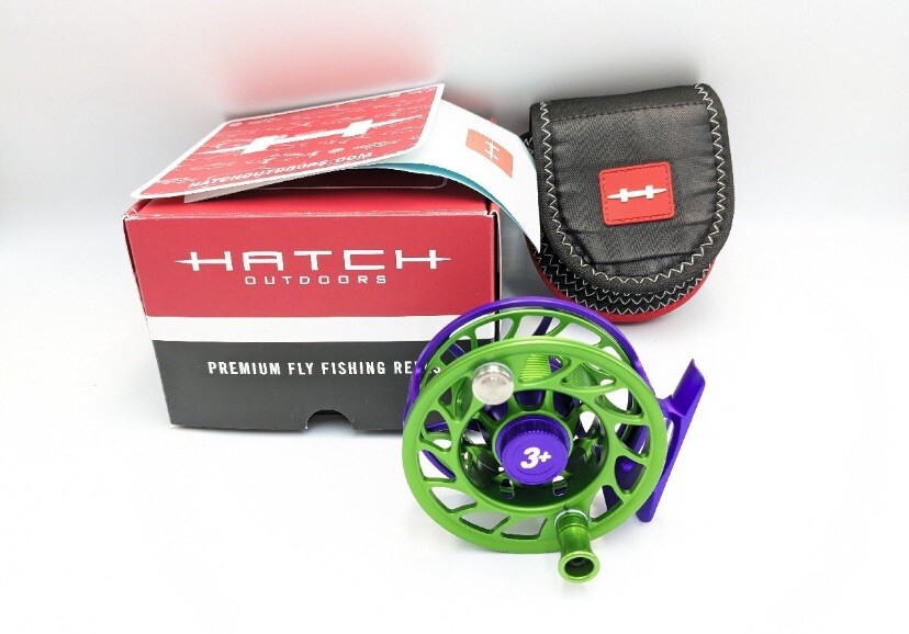 Hatch Iconic 3 Plus 3+ 2023 Limeted HAHAHA-LA -A LH Fly Reel Hatch Iconic 3 Plus 3+ 2023 Limeted HAHAHA-LA -A LH Fly Reel