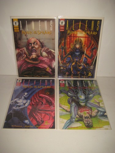 Aliens Music of the Spears #1-4 Complete Series Set 1994 Dark Horse Comics Lot