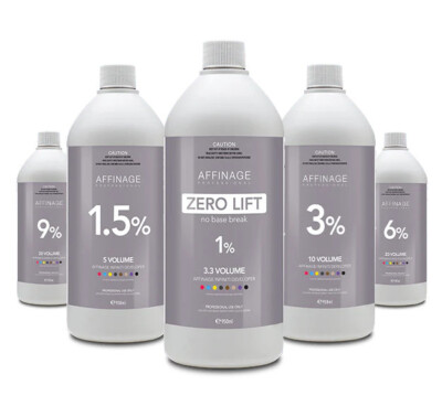 Affinage Infiniti Creme Developer Hair Colouring Crème formula