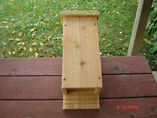3 Chamber Cedar Handmade Bat House