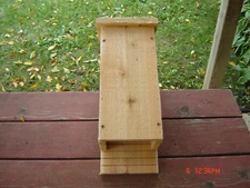 3 Chamber Cedar Handmade Bat House