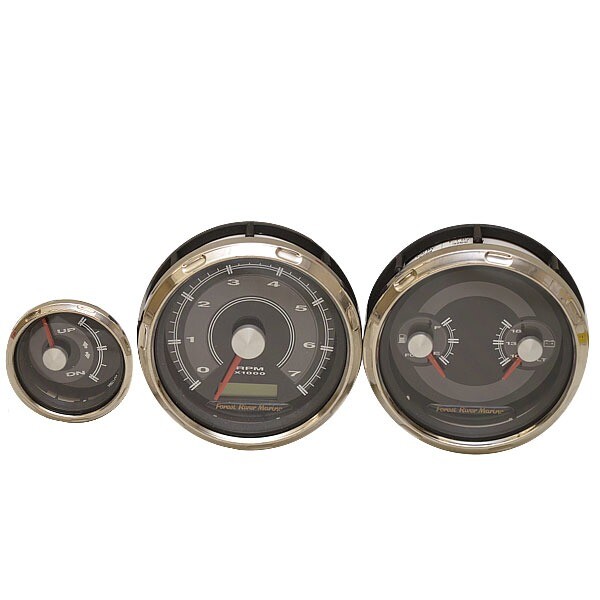 Faria Boat Gauge Set THC624A GFC637A GBC139A Forest River (3 Pc Set