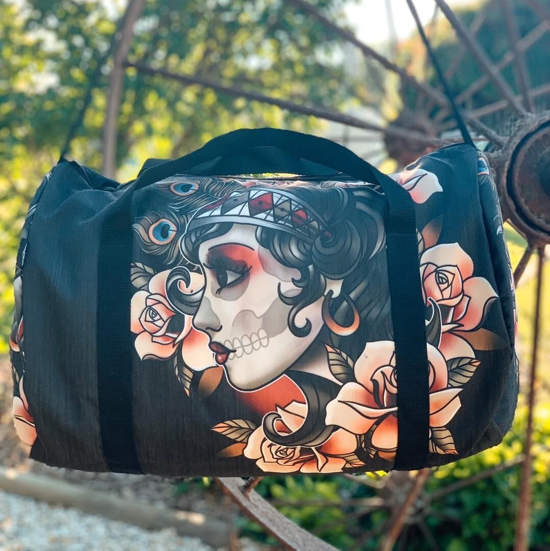 Liquor brand duffle bag hotsell