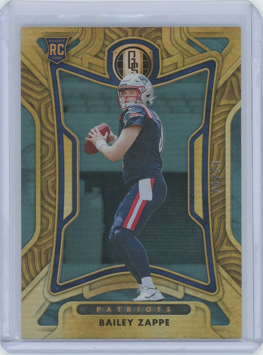 2022 Panini Gold Standard Bailey Zappe Rookie #121 70/75 | eBay