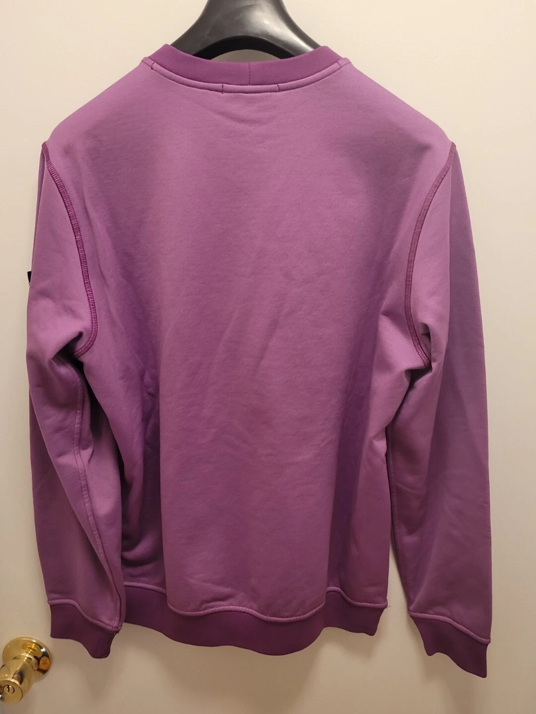 CAPO IN PILE NYLON STONE ISLAND NUOVO CON ETICHETTE TINTO VIOLA 751563547 V0045 TAGLIA M