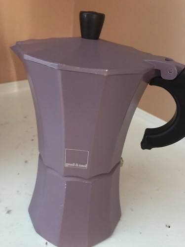 GNALI \u0026 ZANI Coffee Maker Mauve 2 Cups 