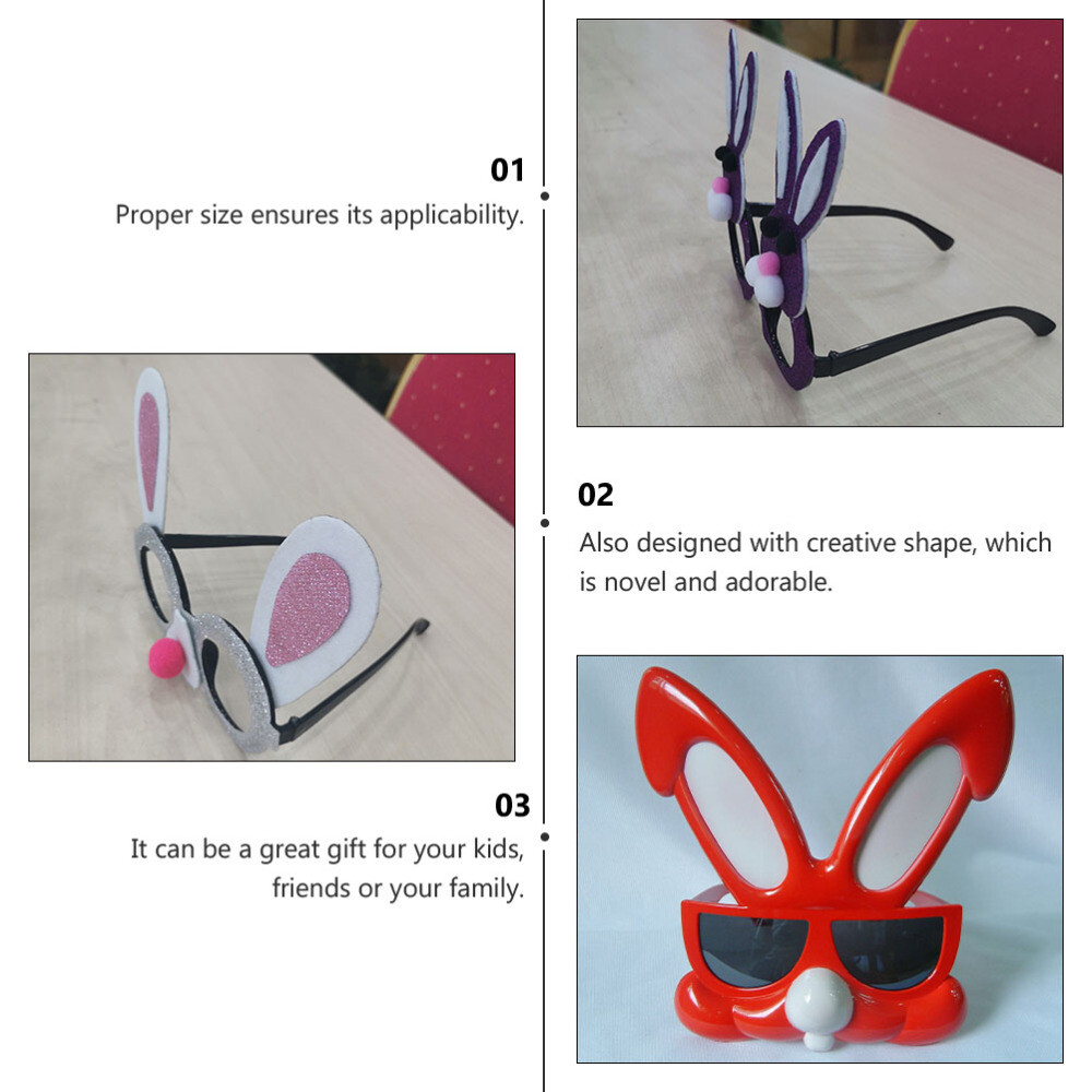 Pink Photo Booth Props Easter Eyeglasses Easter Glasses For Kids