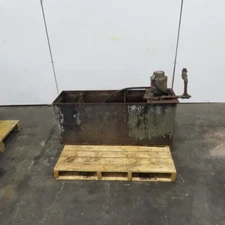 10052 40 Gallon Tool Coolant Recovery Recirculation Tank Pump 1/4HP 220/440V