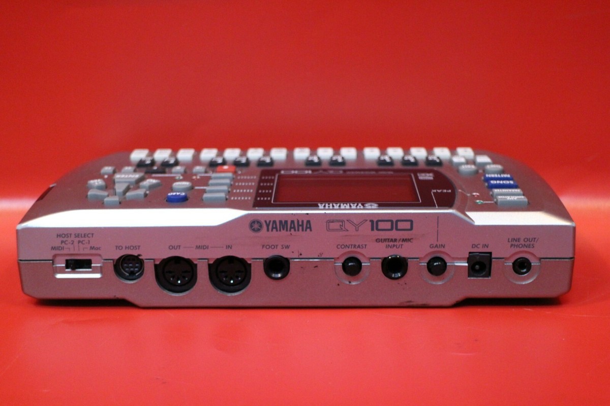 USED YAMAHA QY100 QY 100 Sampler Sequencer Sound Module U2905