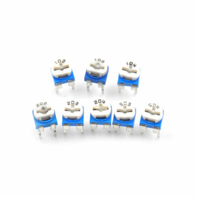 20 Stück 3 * 3 Trimmerwiderstand Potentiometer Trimpot Einstellbarer variabler W