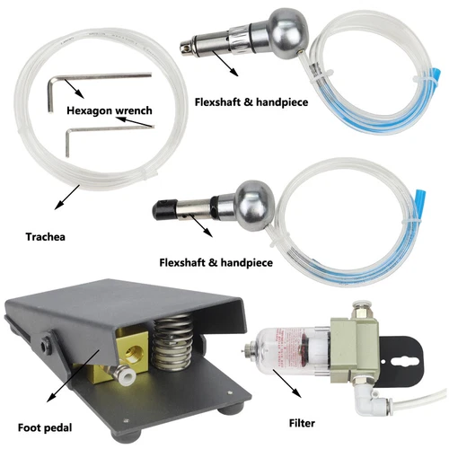 Pneumatische Schmuck Graviermaschine Schlaggraviermaschine Schmuckgravierer doppelseitig - Bild 5 von 13