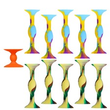 11Pcs Sucker Pop Slicone Darts Throwing Game ...