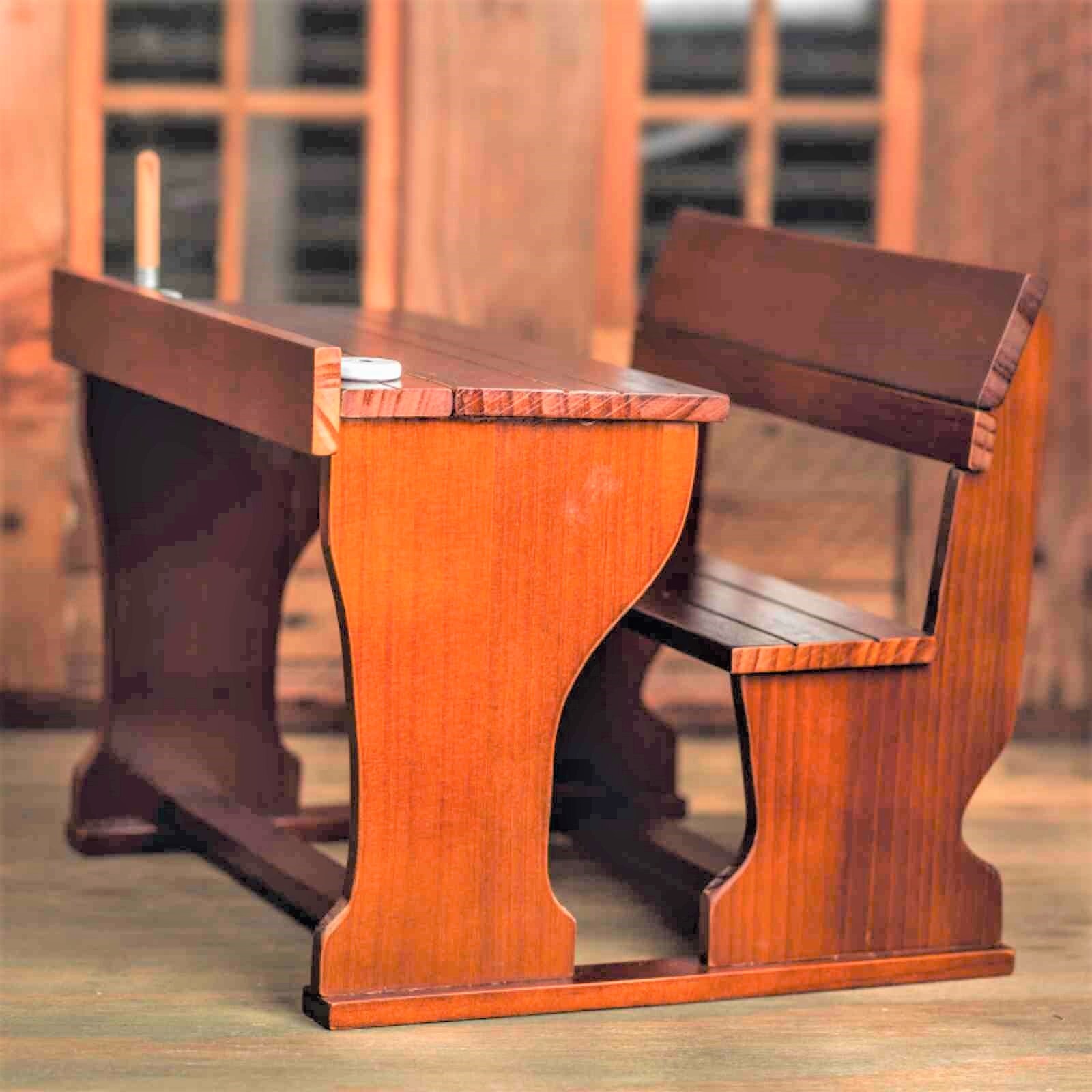 Little House 18 Inch Doll Furniture School Desk & Accessories Fits