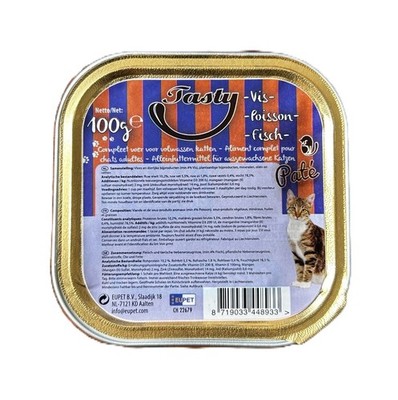 Premium Katzenfutter Adult Pastete mit MSC-Seelachs 256x100g Nassfutter
