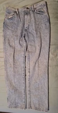 Vintage Stone Wash 33/30 Rustler Jeans