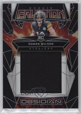 2024 Panini Obsidian Rookie Eruption Materials Roman Wilson #ERM-RWN 1o2