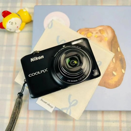 Nikon Coolpix S6500 fotocamera digitale zoom 16 MP 12X nera completa - testata funziona - Foto 3 di 12