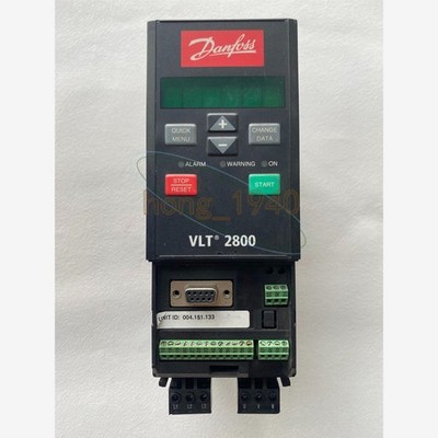 Used One Danfoss VLT2800 inverter 195N1037 VLT2815PT4B20STR0DBF00A00