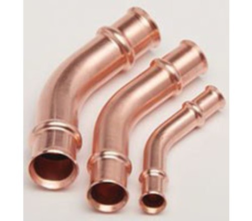 RAPID LOCKING SYSTEM 3081141400111 Elbow 7/8" Copper 45 Press x Press