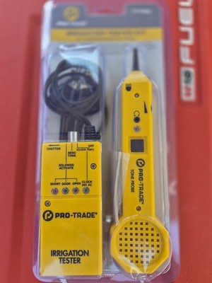 pro trade irrigation tester probe kit pt tes2 with case