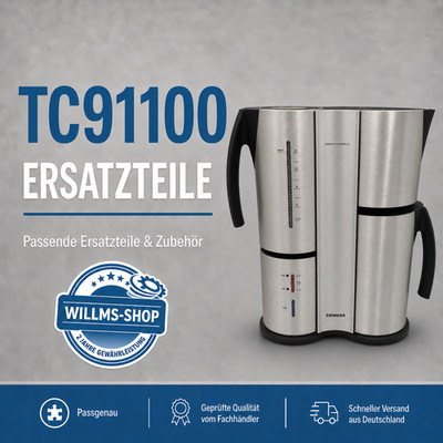 SIEMENS PORSCHE DESIGN KAFFEEMASCHINE TC91100 ERSATZTEILE original