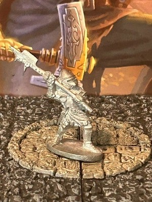 Foot Knight A7 6005 Halberd Grenadier Miniature D&D Dungeons Dragons vintage