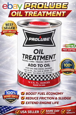 #ad Prolube Engin Oil Treatment 16 oz Engine Oil Additive for Gas amp; Diesel Engines $42.99