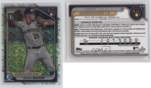 2024 Bowman Chrome Prospects Mini-Diamond Refractor Brock Wilken #BCP-86