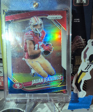 2025 Panini Prizm #258 Jauan Jennings red white blue 