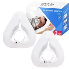 2-Pack Fit For AirFit F20 Full Face Replacement Cushion-Large NEW