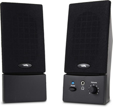 USB Powered 2.0 Desktop Speaker System with 3.5Mm Audio for Laptops and Desktop