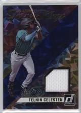 2024 Panini Donruss Prospect Jersey Kings Blue Ice Felnin Celesten #PJK-FC 13d8