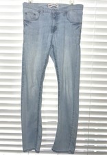 Levi  s 511 Slim Boys Size 16 28x30 Light Wash Adjustable Waist Jeans