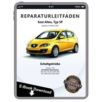 Seat Altea 5P1 (04-15) 6 Gang Schaltgetriebe 02S Kupplung Reparaturanleitung Pdf