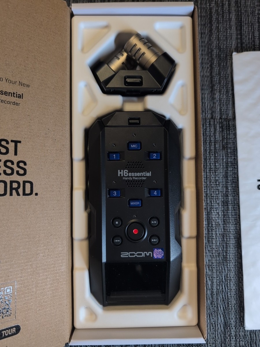 Zoom H6 Essential Handy Recorder (Opened Box Never Used) | eBay