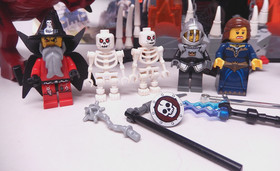 Lego 7093 Skeleton Tower Castle Fantasy Era 100% Complete
