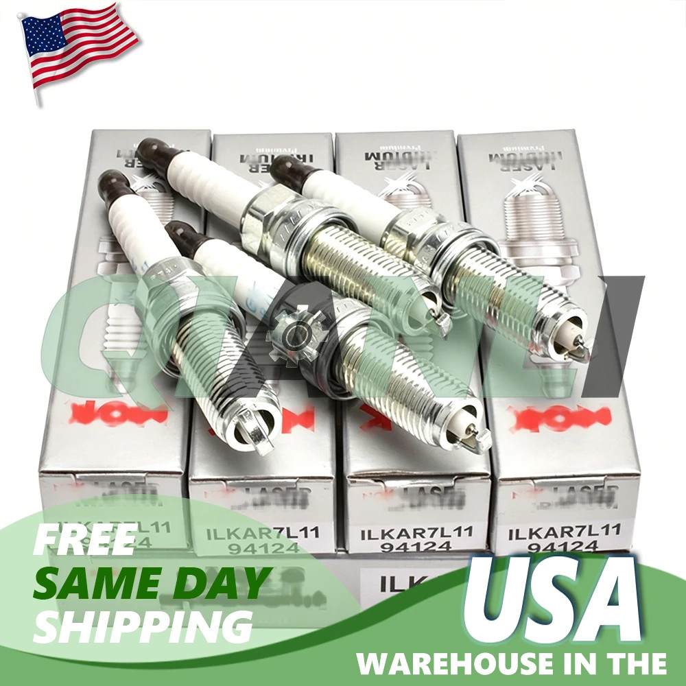 4PCS NGK 94124 Laser Iridium Spark Plugs ILKAR7L11 for Mazda 3 6 CX-3 CX-5 YARIS
