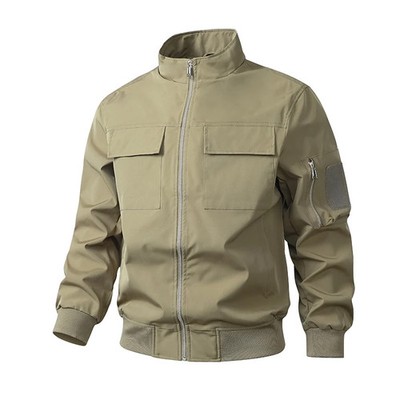 Winter Men Bomber Jackes Coat Mens Autumn Warm Windbreaker Jackets
