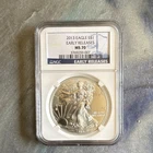 U.S. Mint American Eagle 2013 Silver 1 oz MS 70 NGC Early Release