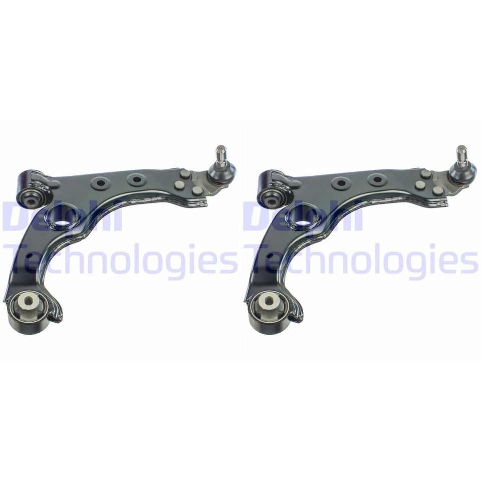 2X DELPHI Kit Bras de Suspension Avant Extérieur Dessous Côtés Pour Alfa Romeo - Photo 3/4