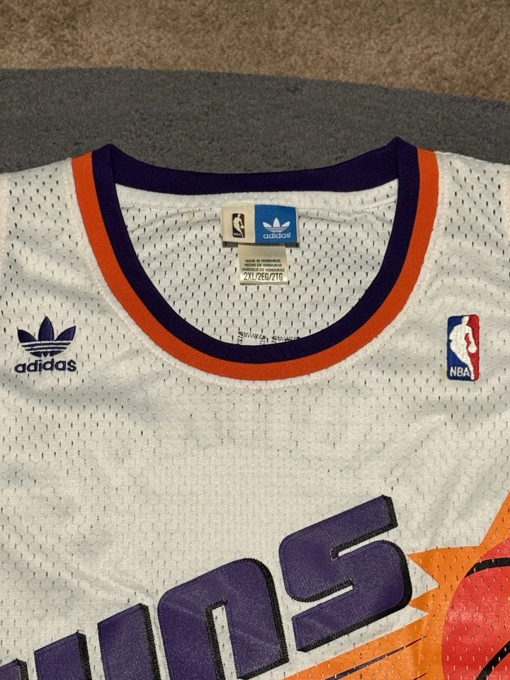Camiseta deportiva Phoenix Suns Reebok Hardwood Classics 2XL Foto 4 de 4