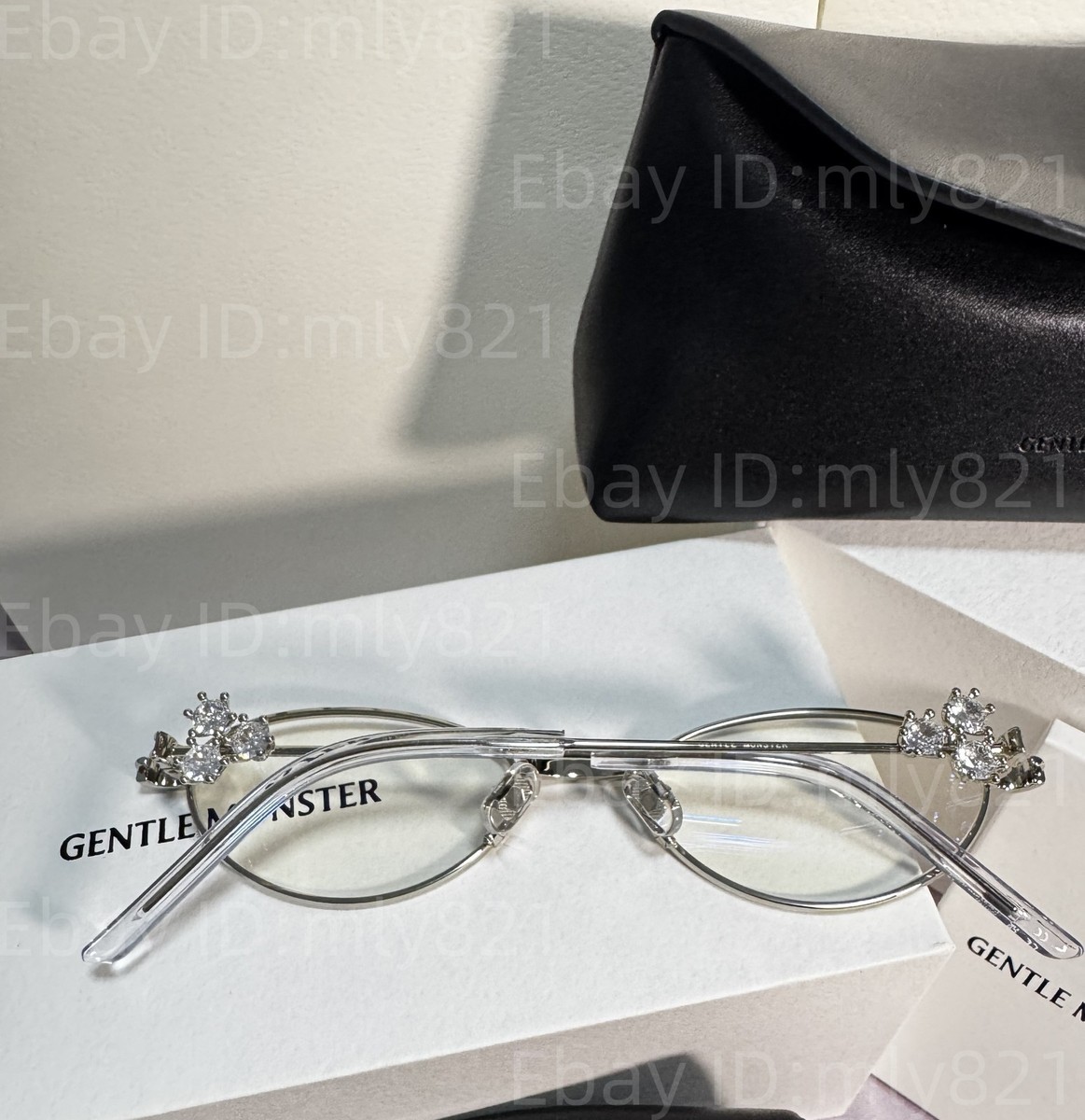 GentleMonster Sunglasses Jewelry - Carat 02 Silver Frame Clear