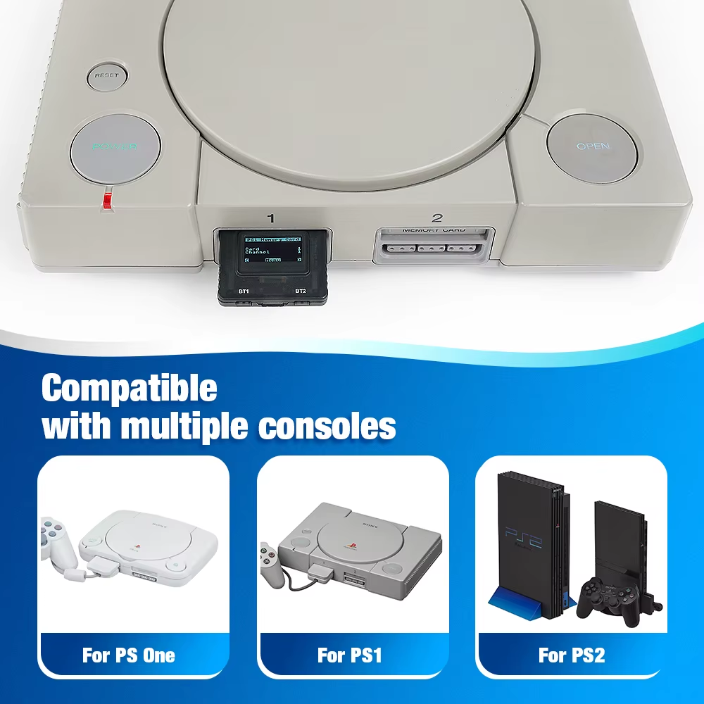 Psxmemcard Gen2 SD2PSX Memory Card for PS1/PS2 SD Card Reader Card