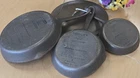 Wagner’s 1891 Original Cast Iron Skillets w/ Lid Set 10.5 8 6.5 Made USA