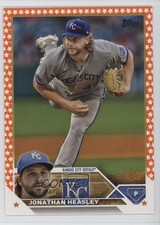 2023 Topps Complete Set Fanatics Exclusive Orange Star /99 Jonathan Heasley 0c4