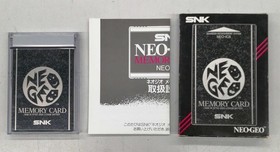 SNK NEO-GEO NEO-0 Console Japan Spec with Memory Card