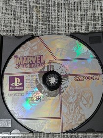 Marvel Super Heroes Sega Saturn Software